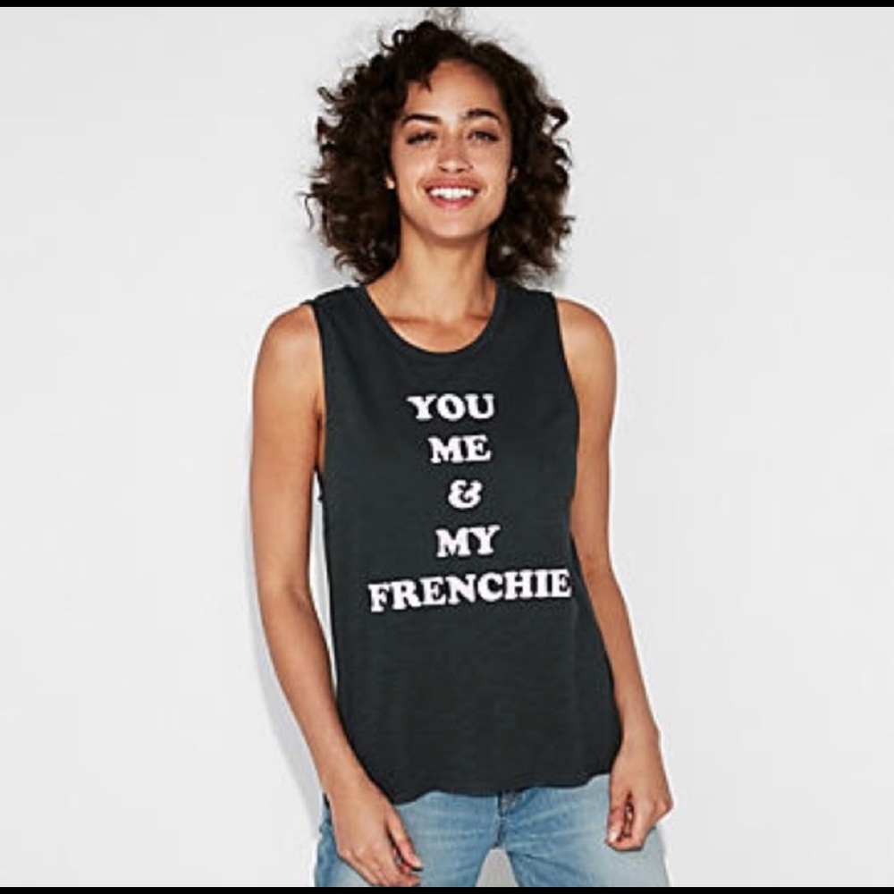*NWT* You, Me & My Frenchie Tank